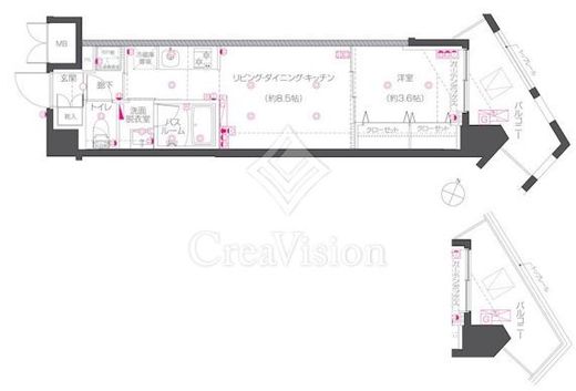ZOOM練馬高野台　303号室　間取り