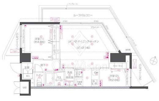 ZOOM練馬高野台　504号室　間取り