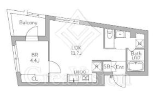 グランデュオ代沢5 (Gran Duo Daizawa5)　101号室　間取り
