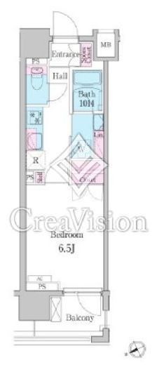 デュオメゾン品川戸越　502号室　間取り