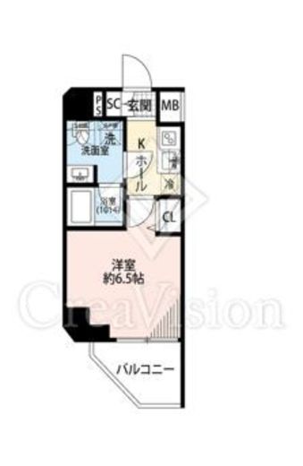 プレール・ドゥーク横濱子安　301号室　間取り