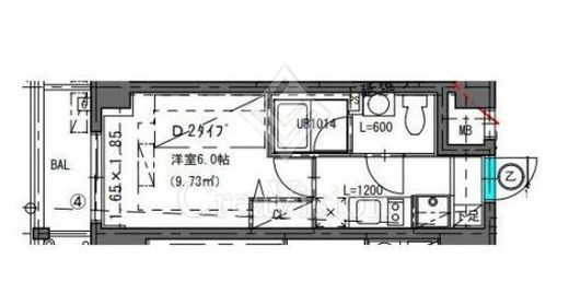 CREATIF武蔵小杉　204号室　間取り