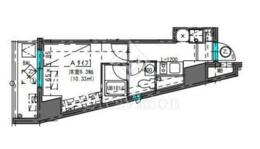 CREATIF武蔵小杉　301号室　間取り