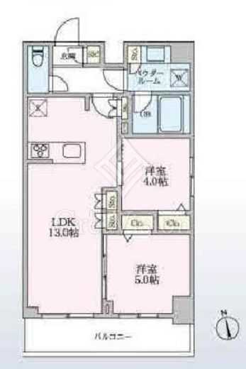 アーバンパーク船堀Ⅱ　102号室　間取り