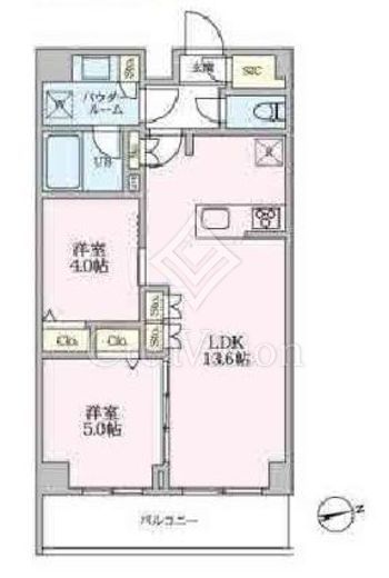 アーバンパーク船堀Ⅱ　103号室　間取り