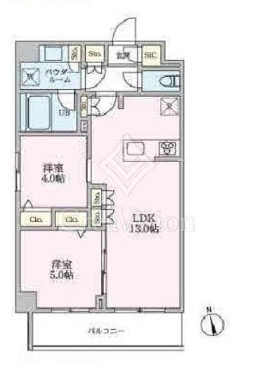 アーバンパーク船堀Ⅱ　301号室　間取り