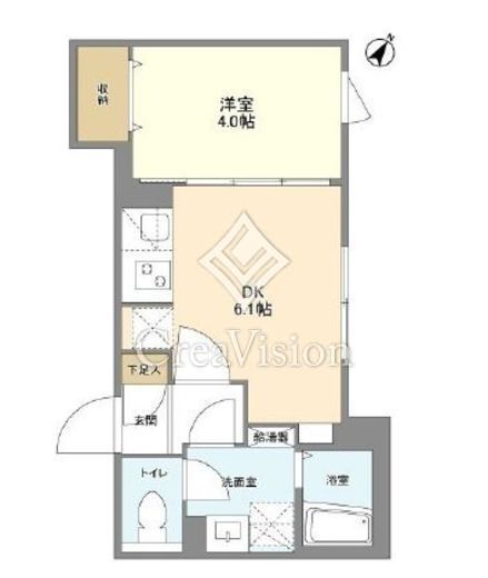 ウェルスクエア目黒　302号室　間取り