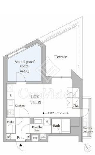 ASTILEstudio代々木　402号室　間取り