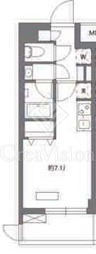 デュオステージ海老名Ⅱ　101号室　間取り
