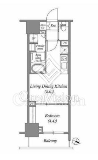 ACP RESIDENCE 浅草　502号室　間取り