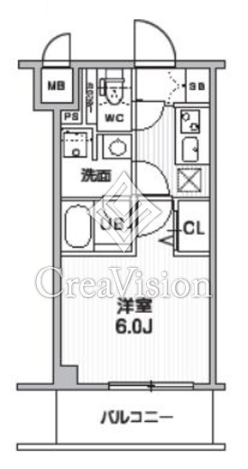 S-RESIDENCE横濱磯子alize (エスレジデンス横濱磯子アリゼ)　111号室　間取り