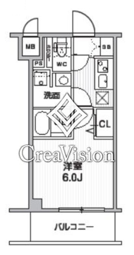 S-RESIDENCE横濱磯子alize (エスレジデンス横濱磯子アリゼ)　216号室　間取り