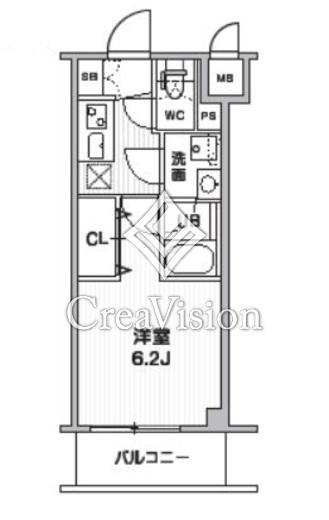 S-RESIDENCE横濱磯子alize　507号室　間取り