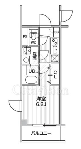 S-RESIDENCE横濱磯子alize　509号室　間取り