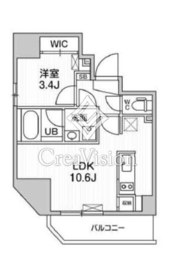 S-RESIDENCE入谷alesia　402号室　間取り