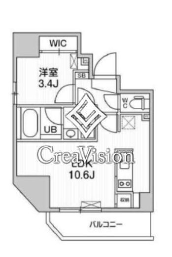 S-RESIDENCE入谷alesia　1302号室　間取り