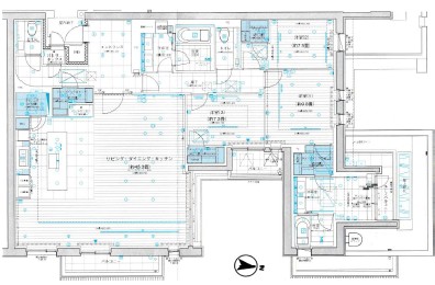 パレロワイヤル市ヶ谷　304号室　間取り