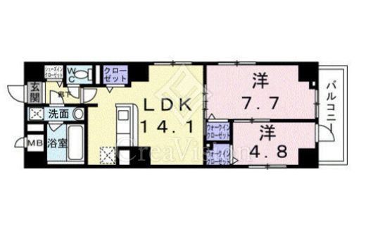 アミュレット本郷　201号室　間取り