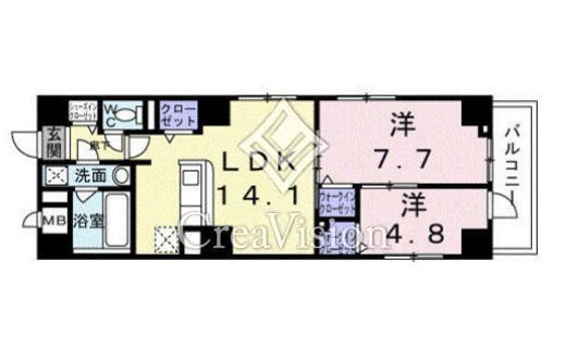 アミュレット本郷　301号室　間取り
