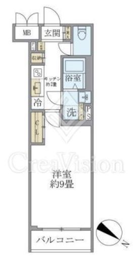 ビューテラス茗荷谷　202号室　間取り