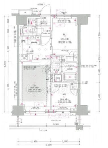 オープンレジデンシア新宿ザ・ハウス　302号室　間取り