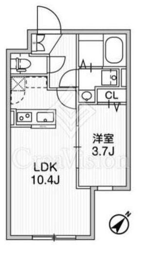 Aglaia 千石 Deux　405号室　間取り
