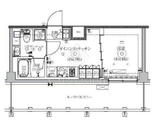 セジョリ横浜鶴見NORTH　513号室　間取り