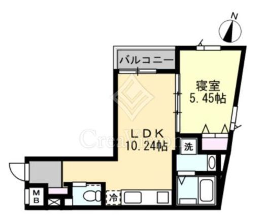 ANQI神宮前　202号室　間取り