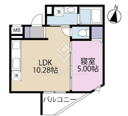 ANQI神宮前　304号室　間取り