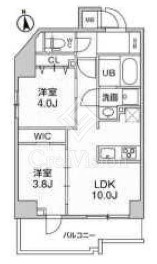 S-RESIDENCE千住大橋broad　401号室　間取り
