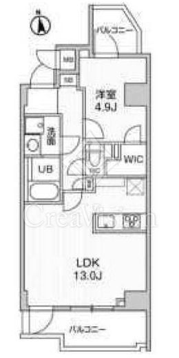 S-RESIDENCE千住大橋broad　902号室　間取り