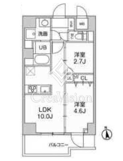 S-RESIDENCE千住大橋broad　502号室　間取り