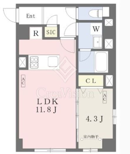 グランジット本郷壱岐坂　401号室　間取り