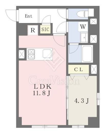 グランジット本郷壱岐坂　403号室　間取り