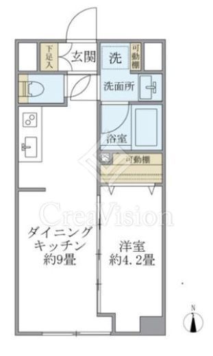 ＩＳＭ中野坂上　503号室　間取り