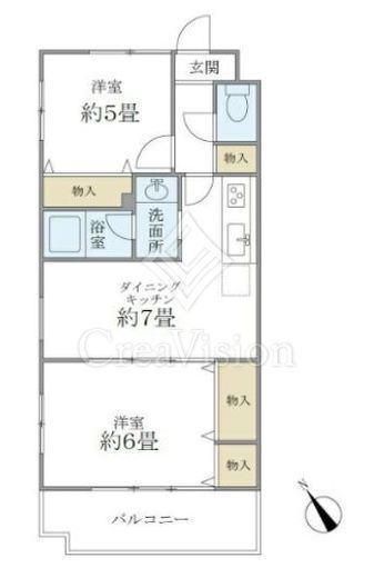 ロサレス荻窪　302号室　間取り