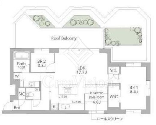 GranDuo桜新町　402号室　間取り