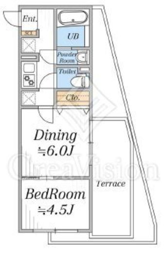 LEGALAND目黒本町ANNEX　204号室　間取り