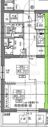ラヴィエール住吉駅前　202号室　間取り