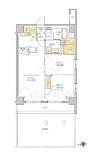 グレーシアフィット羽沢横浜国大　106号室　間取り