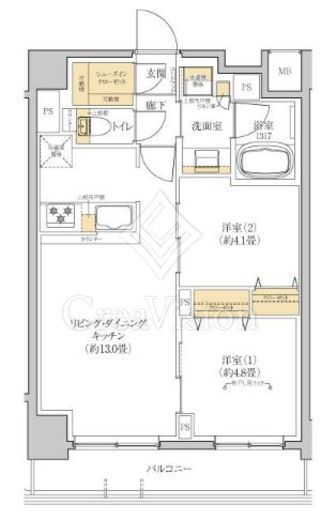 グレーシアフィット羽沢横浜国大　209号室　間取り