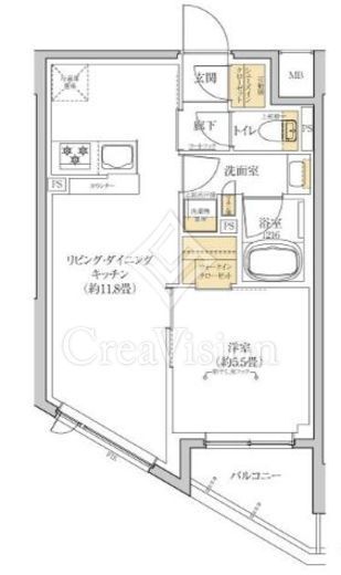 グレーシアフィット羽沢横浜国大　310号室　間取り