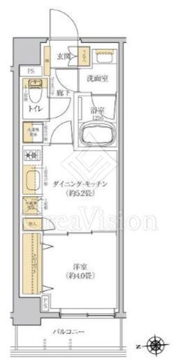 グレーシアフィット羽沢横浜国大　407号室　間取り