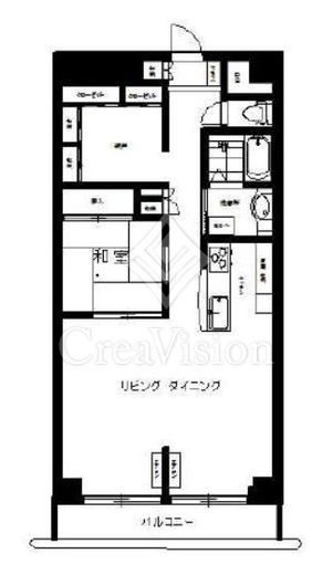 グランドメゾン新宿東　302号室　間取り