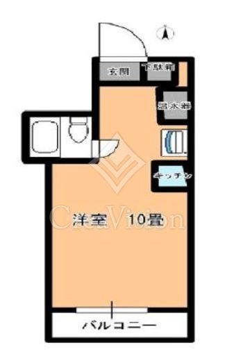 サンパティオ高田馬場　305号室　間取り