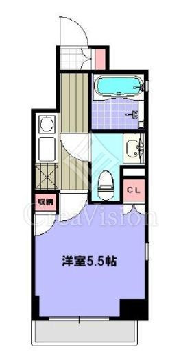 スカイコート初台　901号室　間取り