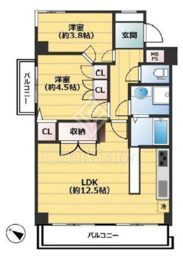 ストーク高田馬場二番館　311号室　間取り