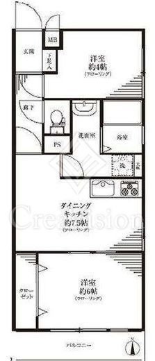 パシフィックワコービル　902号室　間取り
