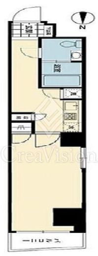 パティオ東新宿　301号室　間取り