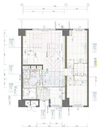 ファミール西新宿　202号室　間取り